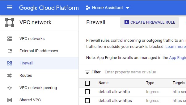 Mở Firewall cần thiết